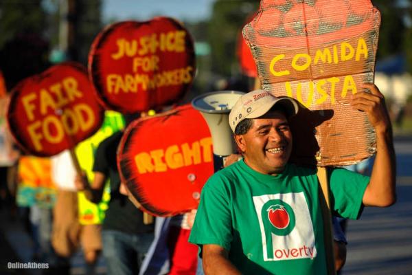 Food Justice from the Frontlines. A Conversation with the Coalition of Immokalee Workers round table discussion in autumn of 2018